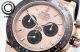 Luxury Super clone QF V3 Rolex DAYTONA 4130 Rose Gold Watches Salmon Dial-Rubber Strap (6)_th.jpg